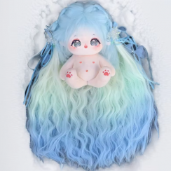 10 Packs Clip In Hairpiece Baby Doll Wigs